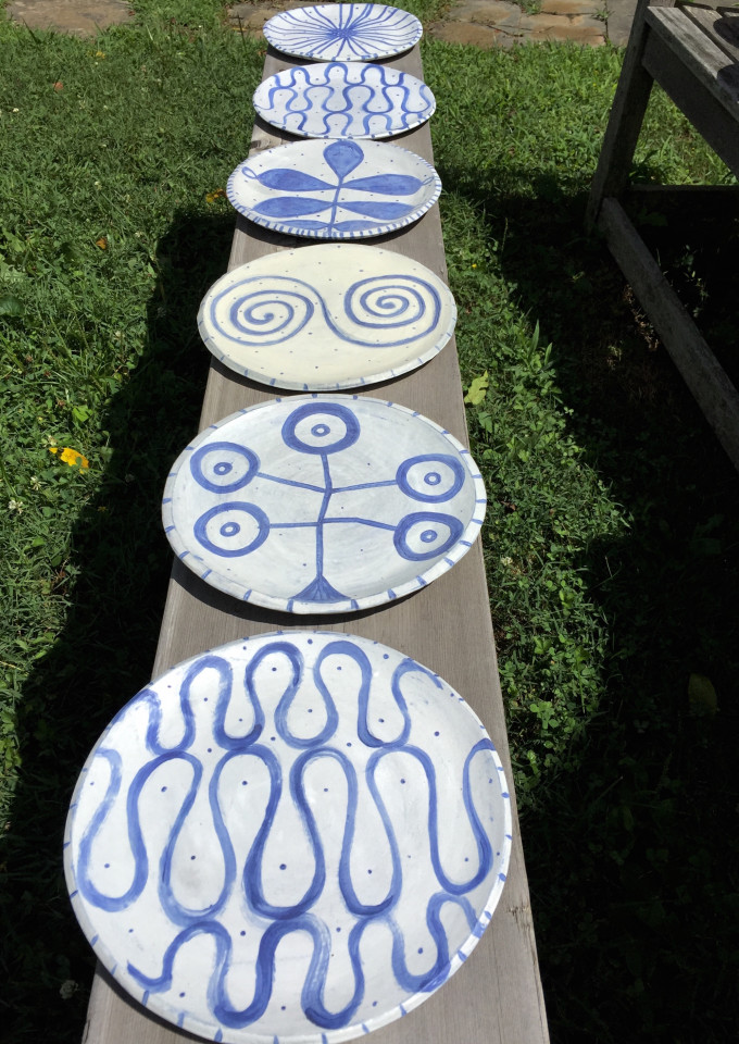 Know Her series, Ceramic Plates